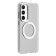 For Samsung Galaxy S24+ 5G Candy Magsafe PC Hybrid TPU Phone Case(White)