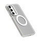 For Samsung Galaxy S24+ 5G Candy Magsafe PC Hybrid TPU Phone Case(White)