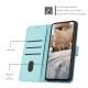 For Samsung Galaxy S25+ / S24+ 5G Embossed Kitten Phone Leather Case with Lanyard(Mint Green)