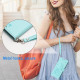 For Samsung Galaxy S25+ / S24+ 5G Embossed Kitten Phone Leather Case with Lanyard(Mint Green)