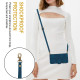 For Samsung Galaxy S24+ 5G Dream 9-Card Zipper Wallet RFID Leather Phone Case with Lanyard(Blue)