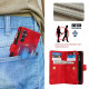 For Samsung Galaxy S24+ 5G Dream 9-Card Zipper Wallet RFID Leather Phone Case with Lanyard(Red)