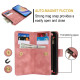 For Samsung Galaxy S24+ 5G Dream 9-Card Zipper Wallet RFID Leather Phone Case with Lanyard(Rose Gold)