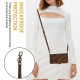 For Samsung Galaxy S24+ 5G Dream 9-Card Zipper Wallet RFID Leather Phone Case with Lanyard(Brown)