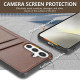 For Samsung Galaxy S24+ 5G AZNS K1 Series Card Slot Business Phone Case(Brown)