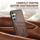 For Samsung Galaxy S24+ 5G AZNS K1 Series Card Slot Business Phone Case(Black)
