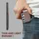 For Samsung Galaxy S24+ 5G AZNS K1 Series Card Slot Business Phone Case(Blue)