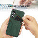 For Samsung Galaxy S24+ 5G Ultra-thin Shockproof Phone Protective Case with Holder(Green)