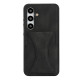 For Samsung Galaxy S24+ 5G Ultra-thin Shockproof Phone Protective Case with Holder(Black)
