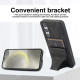 For Samsung Galaxy S24+ 5G Ultra-thin Shockproof Phone Protective Case with Holder(Black)