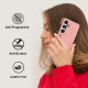 For Samsung Galaxy S24+ 5G Ultra-thin Shockproof Phone Protective Case with Holder(Rose Gold)
