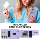 For Samsung Galaxy S24+ 5G Wristband Vertical Flip Wallet Back Cover Phone Case with Long Lanyard(Purple)