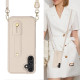 For Samsung Galaxy S24+ 5G Wristband Vertical Flip Wallet Back Cover Phone Case with Long Lanyard(White)