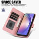 For Samsung Galaxy S24+ 5G Fantasy Skin-feel Calfskin Texture Leather Phone Case(Pink)