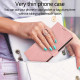 For Samsung Galaxy S24+ 5G Fantasy Skin-feel Calfskin Texture Leather Phone Case(Pink)
