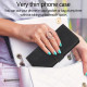 For Samsung Galaxy S24+ 5G Fantasy Skin-feel Calfskin Texture Leather Phone Case(Black)