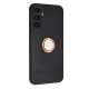 For Samsung Galaxy S24+ 5G Matte Ring Holder TPU Phone Case(Rose Gold)