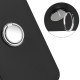 For Samsung Galaxy S24+ 5G Matte Ring Holder TPU Phone Case(Silver)