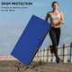 For Samsung Galaxy S24+ 5G Skin Feel Solid Color Leather Phone Case with Lanyard(Dark Blue)