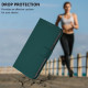 For Samsung Galaxy S24+ 5G Skin Feel Solid Color Leather Phone Case with Lanyard(Dark Green)