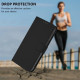 For Samsung Galaxy S24+ 5G Skin Feel Solid Color Leather Phone Case with Lanyard(Black)