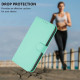 For Samsung Galaxy S24+ 5G Skin Feel Solid Color Leather Phone Case with Lanyard(Mint Green)