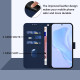 For Samsung Galaxy S24+ 5G Skin Feel Solid Color Leather Phone Case with Lanyard(Navy Blue)