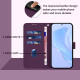 For Samsung Galaxy S24+ 5G Skin Feel Solid Color Leather Phone Case with Lanyard(Violet)