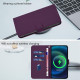 For Samsung Galaxy S24+ 5G Skin Feel Solid Color Leather Phone Case with Lanyard(Violet)