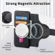 For Samsung Galaxy S24+ 5G CaseNeo MagSafe RFID Anti-theft Retro Leather Phone Case(Black)