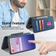 For Samsung Galaxy S24+ 5G CaseNeo MagSafe RFID Anti-theft Retro Leather Phone Case(Blue)