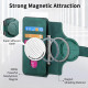 For Samsung Galaxy S24+ 5G CaseNeo MagSafe RFID Anti-theft Retro Leather Phone Case(Green)