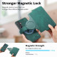 For Samsung Galaxy S24+ 5G CaseNeo MagSafe RFID Anti-theft Retro Leather Phone Case(Green)