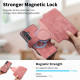 For Samsung Galaxy S24+ 5G CaseNeo MagSafe RFID Anti-theft Retro Leather Phone Case(Pink)