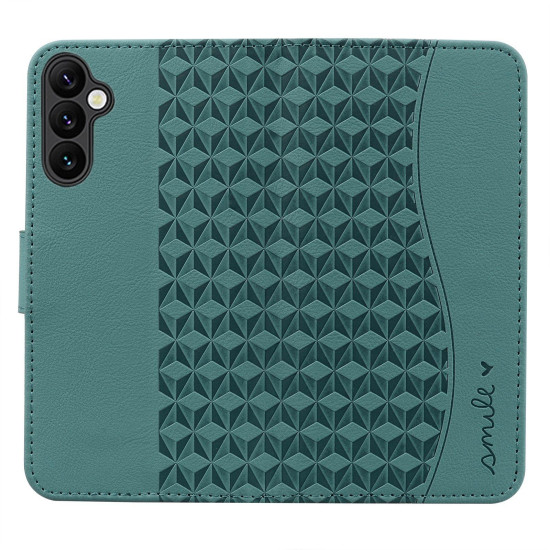 For Samsung Galaxy S25+ / S24+ 5G Diamond Buckle Leather Phone Case with Lanyard(Green)