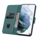 For Samsung Galaxy S25+ / S24+ 5G Diamond Buckle Leather Phone Case with Lanyard(Green)