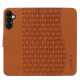 For Samsung Galaxy S25+ / S24+ 5G Diamond Buckle Leather Phone Case with Lanyard(Brown)
