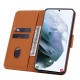 For Samsung Galaxy S25+ / S24+ 5G Diamond Buckle Leather Phone Case with Lanyard(Brown)