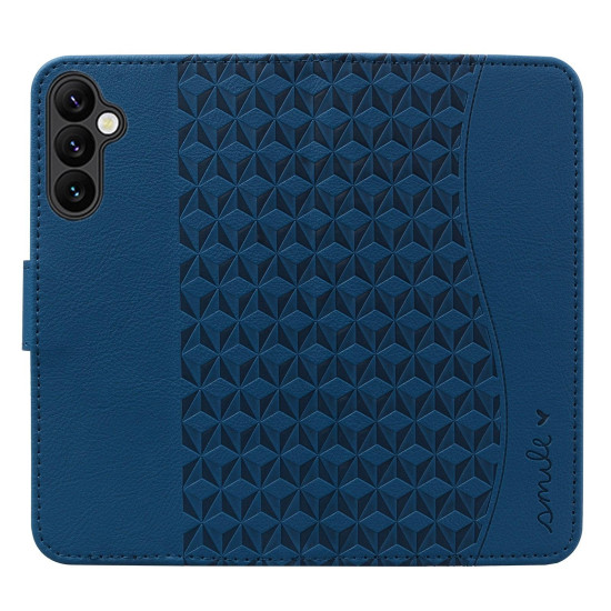 For Samsung Galaxy S25+ / S24+ 5G Diamond Buckle Leather Phone Case with Lanyard(Royal Blue)