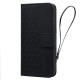 For Samsung Galaxy S25+ / S24+ 5G Diamond Buckle Leather Phone Case with Lanyard(Black)