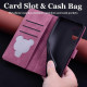 For Samsung Galaxy S24+ 5G Cartoon Sakura Cat Embossed Leather Phone Case(Rose Red)