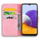 For Samsung Galaxy S25+ / S24+ 5G Mandala Embossed Dual-Fold Calf Leather Phone Case(Pink)