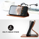 For Samsung Galaxy S24+ 5G Triangle Pattern Buckle Clasp Leather Phone Case(Brown)