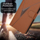 For Samsung Galaxy S24+ 5G Triangle Pattern Buckle Clasp Leather Phone Case(Brown)
