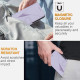 For Samsung Galaxy S24+ 5G Triangle Pattern Buckle Clasp Leather Phone Case(Light Purple)
