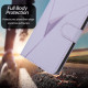 For Samsung Galaxy S24+ 5G Triangle Pattern Buckle Clasp Leather Phone Case(Light Purple)