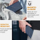 For Samsung Galaxy S23+ 5G Triangle Pattern Buckle Clasp Leather Phone Case(Royal Blue)