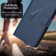 For Samsung Galaxy S23+ 5G Triangle Pattern Buckle Clasp Leather Phone Case(Royal Blue)