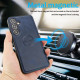 For Samsung Galaxy S24+ 5G Calf Texture 2 in 1 Detachable Magnetic Back Cover Leather Case(Blue)