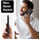 For Samsung Galaxy S24+ 5G Litchi Leather Skin Card Slots Phone Case(Black)